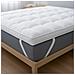 Topper 120x190 Cm Con Imbottitura In Ovatta Da 1000 Gr /m² | Coprimaterasso Extra Comfort Con Camera D'aria Traspirante Incorporata - Foto miniatura 2