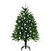 Albero di Natale con 150 LED con supporto Verde 120 cm PE - Foto miniatura 4