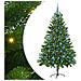 Albero di Natale con 300 LED con supporto Verde 180 cm PE - Foto miniatura 1