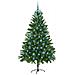 Albero di Natale con 300 LED con supporto Verde 180 cm PE - Foto miniatura 4