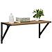Scaffali da parete 2 pcs Rovere artigianale 60 x 25 x 25,5 cm - Foto miniatura 3