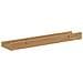 Scaffale da parete con lo scaffale 4 pcs Marrone 40 x 9 x 3 cm - Foto miniatura 9