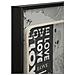 Stampa Con Led Su Tela Love Scritte Pop E Vinile Con Applicazione 3d - Foto miniatura 2