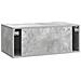 Mobile Porta TV da Muro Grigio Cemento 78,5 x 41 x 30 cm - Foto miniatura 6