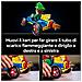 Super Mario 72050 Mario Kart: Luigi e Mach 8, Kit per Adulti con Personaggio Nintendo e Auto, Gadget da Collezione, Regalo per Gamer - Foto miniatura 4