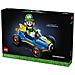Super Mario 72050 Mario Kart: Luigi e Mach 8, Kit per Adulti con Personaggio Nintendo e Auto, Gadget da Collezione, Regalo per Gamer - Foto miniatura 13