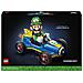 Super Mario 72050 Mario Kart: Luigi e Mach 8, Kit per Adulti con Personaggio Nintendo e Auto, Gadget da Collezione, Regalo per Gamer - Foto miniatura 1
