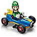 Super Mario 72050 Mario Kart: Luigi e Mach 8, Kit per Adulti con Personaggio Nintendo e Auto, Gadget da Collezione, Regalo per Gamer - Foto miniatura 16