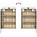 Set di mobili per il bagno 4 pcs Rovere Sonoma - Foto miniatura 9