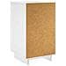 Comodino 2 pz Bianco 33,5 x 34,5 x 60 cm Legno composito - Foto miniatura 6
