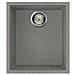 Vasca Sottotop VZUM40TT Dimensioni 34 x 40 cm Colore Titanio Serie Quadra - Foto miniatura 3