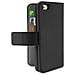Custodia Flip Cover in Ecopelle per iPhone 6/6s / 7 +3 Vani + Tasca Banconote Nero - Foto miniatura 8