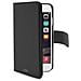 Custodia Flip Cover in Ecopelle per iPhone 6/6s / 7 +3 Vani + Tasca Banconote Nero - Foto miniatura 9