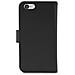 Custodia Flip Cover in Ecopelle per iPhone 6/6s / 7 +3 Vani + Tasca Banconote Nero - Foto miniatura 10