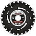 Hss Sega Circolare Per Legno Duro E Morbido Ø 115 mm Con 24 denti Krt020305 - Foto miniatura 1
