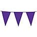 Ghirlanda Con Bandiere Viola Taglia Unica - Foto miniatura 1