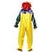 Costume Clown Terrificante Adulto Medium - Foto miniatura 2