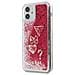 Cover Rigida Per Iphone 12 Mini Con Charms Liquid Glitter Di Guess Trasparente - Foto miniatura 6