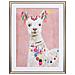 Quadro Decorativo Con Cornice 60 X 80 Cm Rosa Balala - Foto miniatura 1