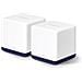 Sistema Mesh Wi-Fi Halo H50G Dual-Band AC1900 3x Gigabit Ethernet LAN Bianco 2 Pezzi - Foto miniatura 1
