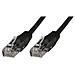 UTP6004S, RJ-45, RJ-45, Maschio / maschio, Cat6, U / UTP (UTP) , Nero - Foto miniatura 1