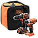 Black+decker Kit Trapano Avvitatore 18v - Foto miniatura 1