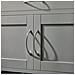 Carrello Di Servizio Credenza In Legno Mobile Cucina Grigio Fkw45-hg - Foto miniatura 3