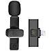 Microfono Wireless Per Iphone Lightning Omnidirezionale Riduzione Rumore Puluz - Foto miniatura 1