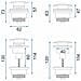 Sifone Per Lavabo Klik-klak Universale White - Foto miniatura 3