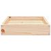 Cuccia Per Cani 51,5x44x9 Cm In Legno Massello Di Pino - Foto miniatura 3