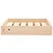Cuccia Per Cani 51,5x44x9 Cm In Legno Massello Di Pino - Foto miniatura 7