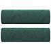 Cuscini Decorativi 2 Pz Verde Scuro 15x50 Cm In Velluto - Foto miniatura 2