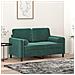 Cuscini Decorativi 2 Pz Verde Scuro 15x50 Cm In Velluto - Foto miniatura 1