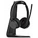 Impact 1061 Anc Auricolare Wireless A Padiglione Ufficio Bluetooth Base Di Ricarica Nero - Foto miniatura 6