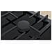 Piano Cottura PRB3A6B70 a Gas 2 Fuochi Gas Colore Nero - Foto miniatura 4