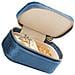 Mini Portagioie Portatile In Velluto Navyblue - Foto miniatura 3
