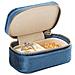 Mini Portagioie Portatile In Velluto Navyblue - Foto miniatura 4