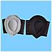 Solette Ortopediche Con Supporto Per Arco Plantare Grey - Foto miniatura 5