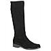 Black Stretch Casual Closed Boots Stivaletti Tessile Scarpe Donna Nero Eu 40.5, 9-25512-41-044 - Foto miniatura 1