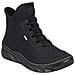 Black Casual Closed Ladies Mid Height Boots Stivaletti Pelle Sintetica Scarpe Donna Nero Eu 38, 55069-00 - Foto miniatura 1