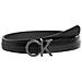 Re-lo Mix Belt 20mm Cintura Pelle Accessori Donna Nero Eu 85, K60k610980 Bax - Foto miniatura 1