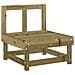 Set Salotto da Giardino 5 pz in Legno Impregnato di Pino - Foto miniatura 2