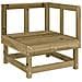 Set Salotto da Giardino 5 pz in Legno Impregnato di Pino - Foto miniatura 6