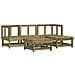 Set Salotto da Giardino 5 pz in Legno Impregnato di Pino - Foto miniatura 1