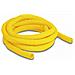 Manicotto intrecciato autochiudente resistente al calore 2 m x 10 mm giallo - Foto miniatura 1