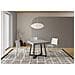 Tavolo allungabile 90x90/194 cm Zeplir cemento gambe antracite - Foto miniatura 2