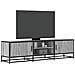 Mobile Tv Grigio Sonoma 160x35x41cm Legno Multistrato E Metallo - Foto miniatura 1