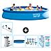 Piscina Fuori Terra - In Giro - 457x457x84 Cm - Blu - Include Accessori Coordinati Cb19 - Foto miniatura 1