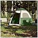 Tenda da Campeggio Cabina 4 Persone Verde a Rilascio Rapido - Foto miniatura 2