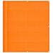 Paravento Balcone Arancione 120x1000 cm 100% Poliestere Oxford - Foto miniatura 1